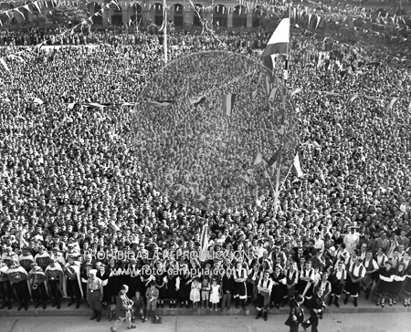 Visita del Rey de Jordania el 5 de septiembre de 1949