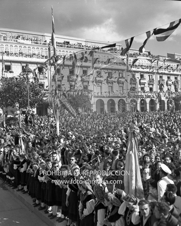 Visita del Rey de Jordania el 5 de septiembre de 1949