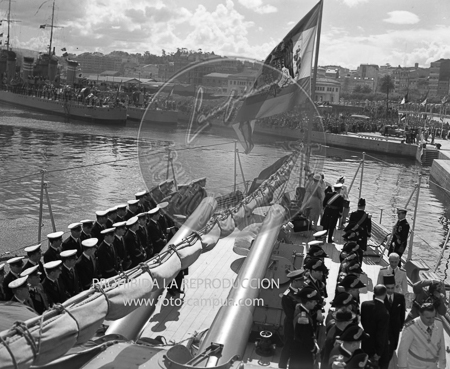 Visita del Rey de Jordania el 5 de septiembre de 1949