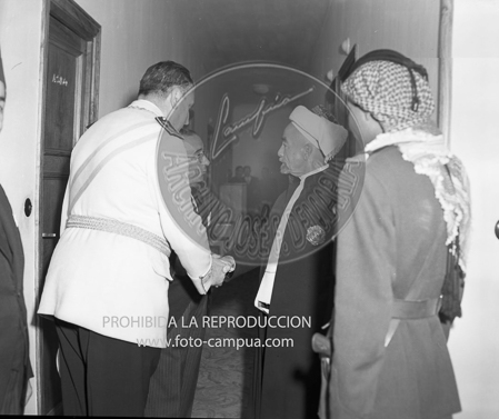 Visita del Rey de Jordania el 5 de septiembre de 1949
