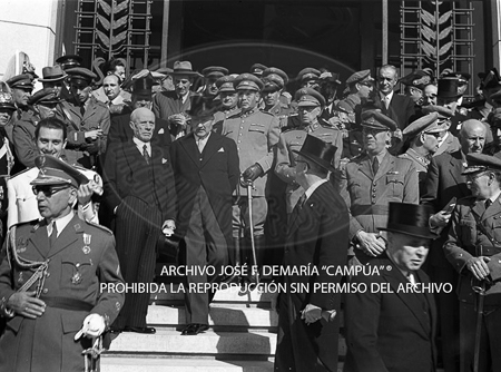 Visita de Franco a Portugal