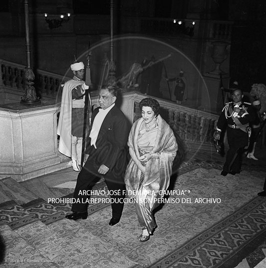 Visita de Iskander Mirza