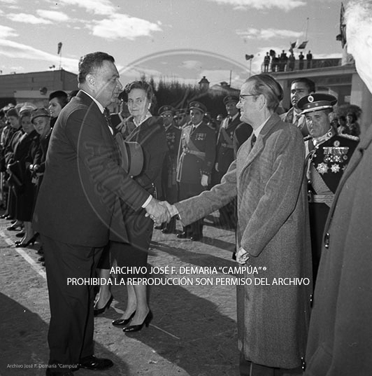 Visita de Iskander Mirza