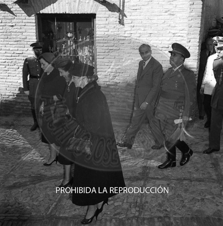 El Presidente del Libano Camile Chamoun, visita Toledo