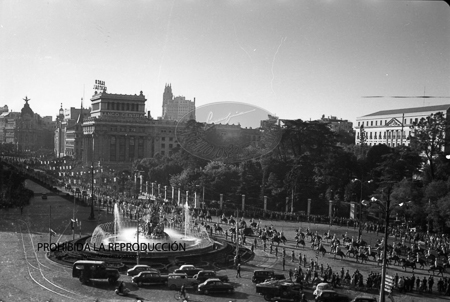 llegada a barajas del Presidente del Libano Camile Chamoun