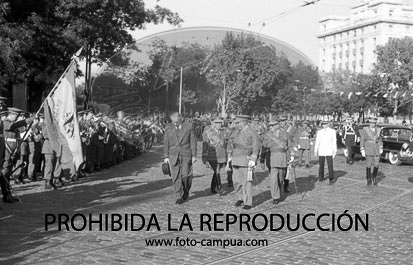 llegada a barajas del Presidente del Libano Camile Chamoun