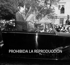 llegada a barajas del Presidente del Libano Camile Chamoun