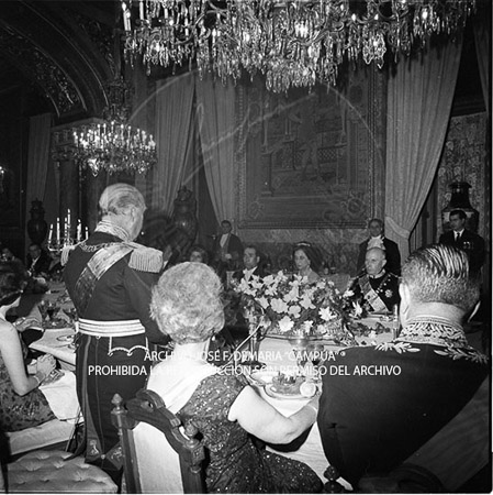 Visita del  Presidente de Portugal a España, 1961