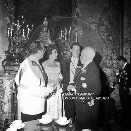 Visita del  Presidente de Portugal a España, 1961