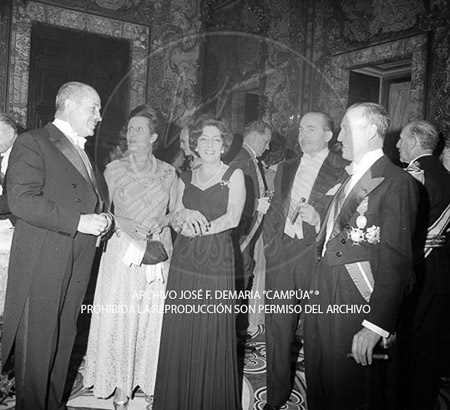 Visita del  Presidente de Portugal a España, 1961