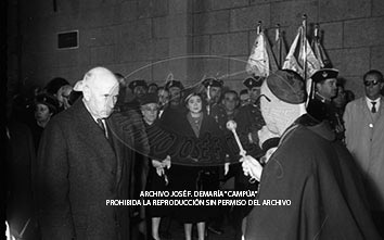 Visita del <presidente de Portugal a España, 1961