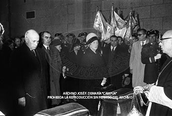 Visita del <presidente de Portugal a España, 1961