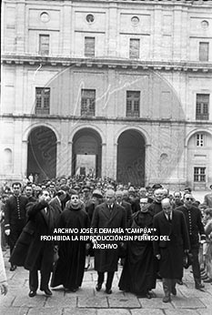 Visita del <presidente de Portugal a España, 1961