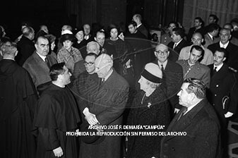 Visita del <presidente de Portugal a España, 1961