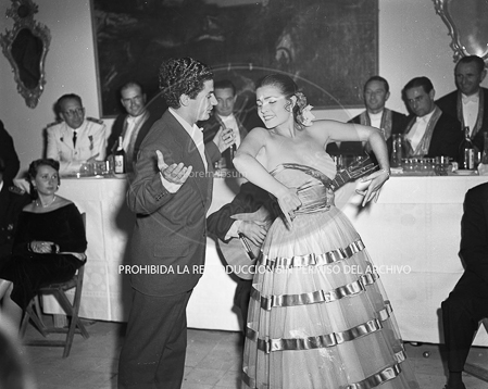 Carmen Sevilla en El Palacio de El Pardo