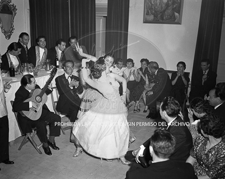 Carmen Sevilla en El Palacio de El Pardo