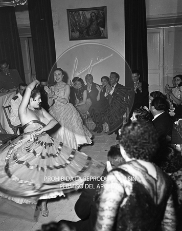 Carmen Sevilla en El Palacio de El Pardo