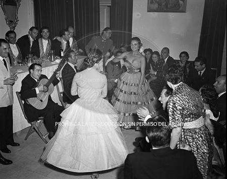 Carmen Sevilla en El Palacio de El Pardo