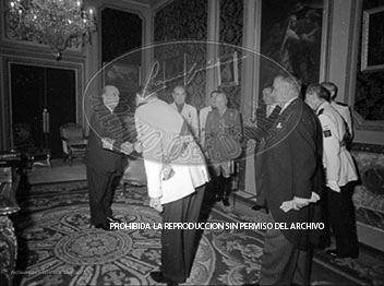 Audiencia al Secretario General del Movimiento y los Consejeros residentes en Barcelona