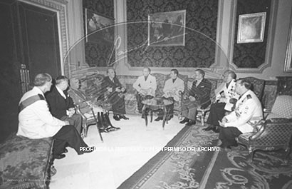 Audiencia al Secretario General del Movimiento y los Consejeros residentes en Barcelona