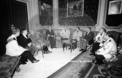 Audiencia al Secretario General del Movimiento y los Consejeros residentes en Barcelona