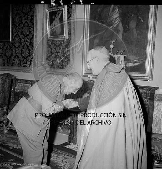 Audiencia al Cardenal Laraona