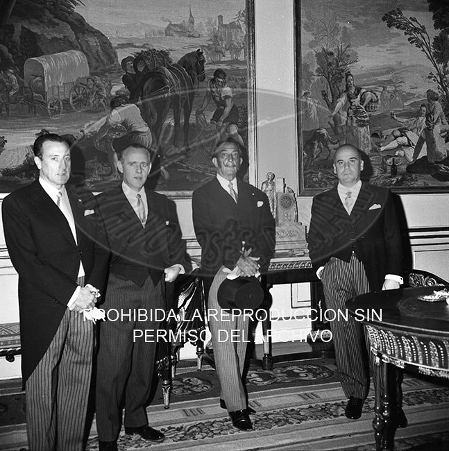 Audiencia al pintor Salvador Dalí