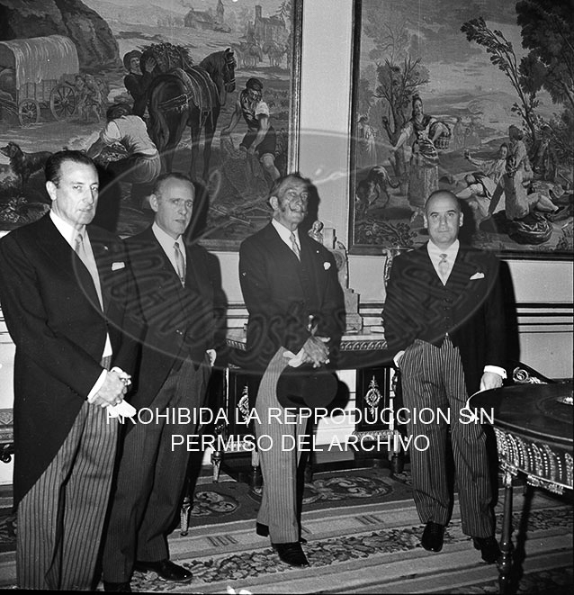 Audiencia al pintor Salvador Dalí