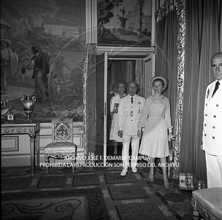 Audiencia a Estela Martínez de Perón