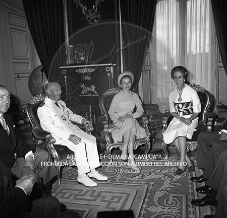 Audiencia a Estela Martínez de Perón