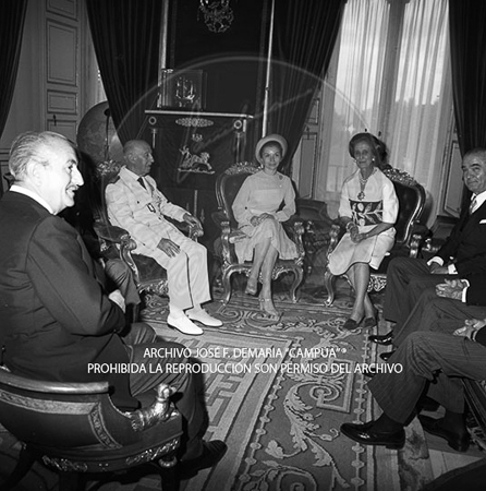 Audiencia a Estela Martínez de Perón