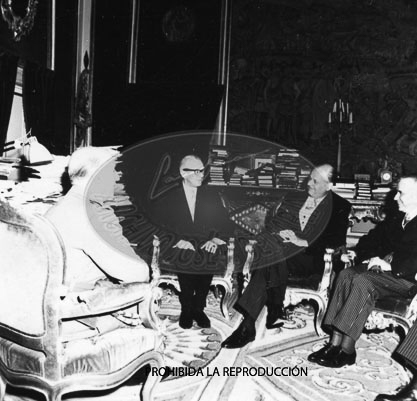 Audiencia a Adolf Butenandt