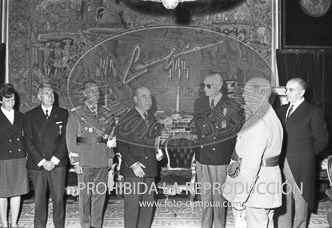 Franco recibe al Comité de la Copa Canadá de Golf