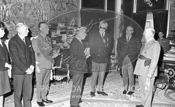 Franco recibe al Comité de la Copa Canadá de Golf