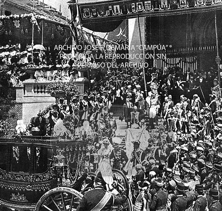 Boda de Alfonso XII y Victoria Eugenia