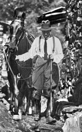 Viaje de Alfonso XIII a Las Hurdes junio 1922