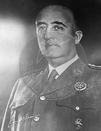 Retrato de Francisco Franco