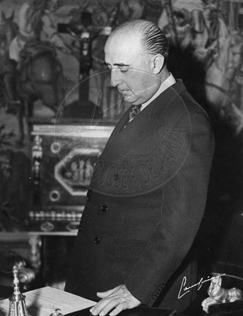 Retrato de Francisco Franco
