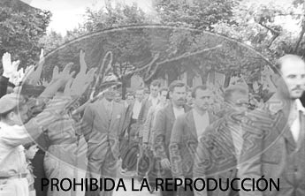 Salida de prisioneros extranjeros