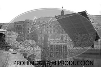 Entrada de los nacionales en Bilbao