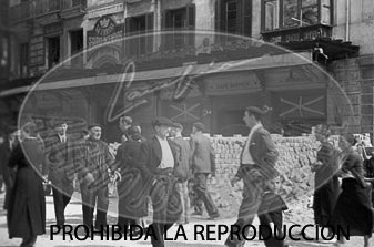 Entrada de los nacionales en Bilbao