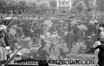 Entrada de los nacionales en Bilbao