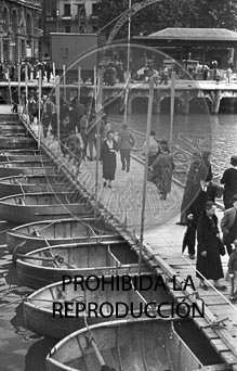 Bilbao, puentes fabrica y celebración