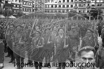 Homenaje a las Brigadas Navarras