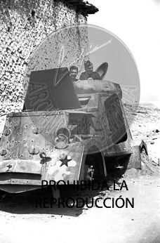 Brunete tomado por los nacionales