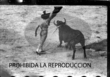 Corrida de Toros en San Sebastián. Manolo Bienvenida