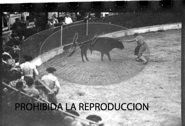 Corrida de Toros en San Sebastián. Manolo Bienvenida