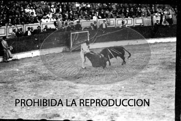 Corrida de Toros en San Sebastián. Manolo Bienvenida