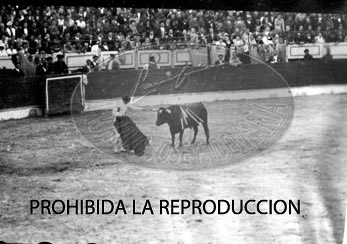 Corrida de Toros en San Sebastián. Manolo Bienvenida