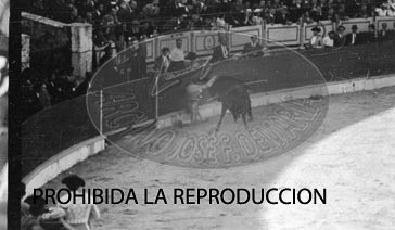 Corrida de Toros en San Sebastián. Manolo Bienvenida